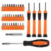 152 piece Tool Set General Hand Tool Kit with Plastic Toolbox Storage Case Automotive Wrench Sets Orange