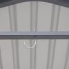 12'x15'ft Outdoor Heavy-duty Carport for Backyard, Black