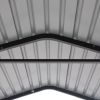 12'x15'ft Outdoor Heavy-duty Carport for Backyard, Black